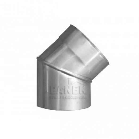 KOLANO 45° żaroodporne fi 130