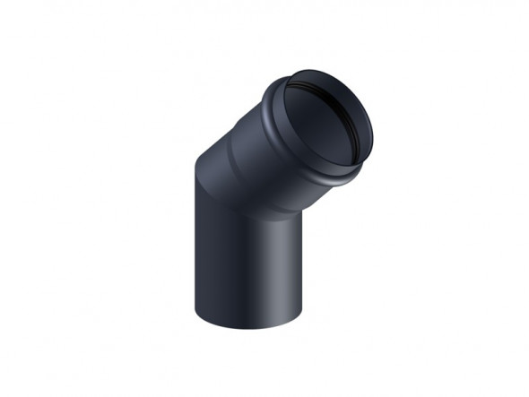 Kolano stałe fi 80 /45 stopni