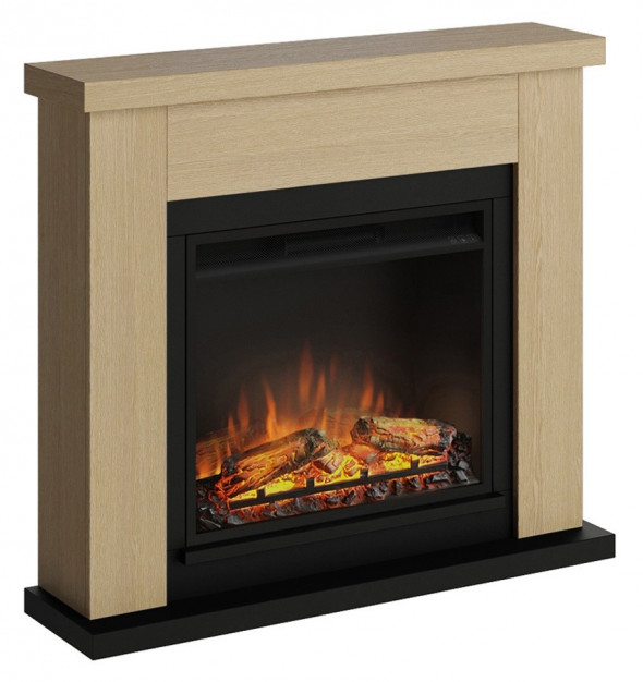 Kominek elektryczny Tagu Frode dąb naturalny