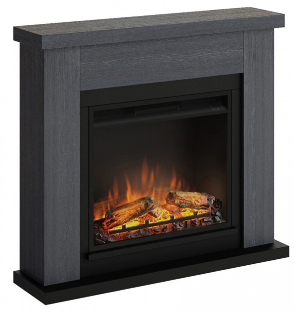 Kominek elektryczny Tagu Frode szary