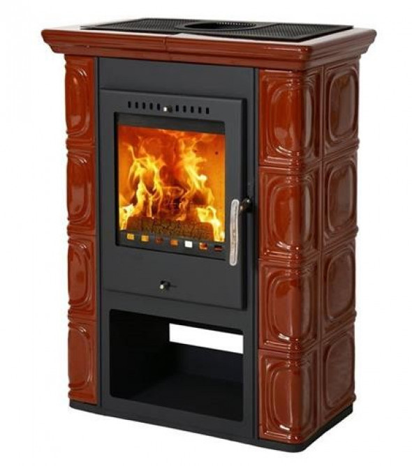 Piecyk kominkowy Thorma Borgholm kafel 7 kW