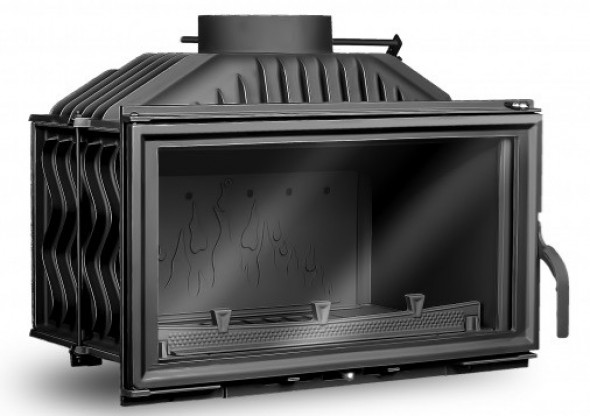 Wkład kominkowy Kawmet W15 9,4kW EKO