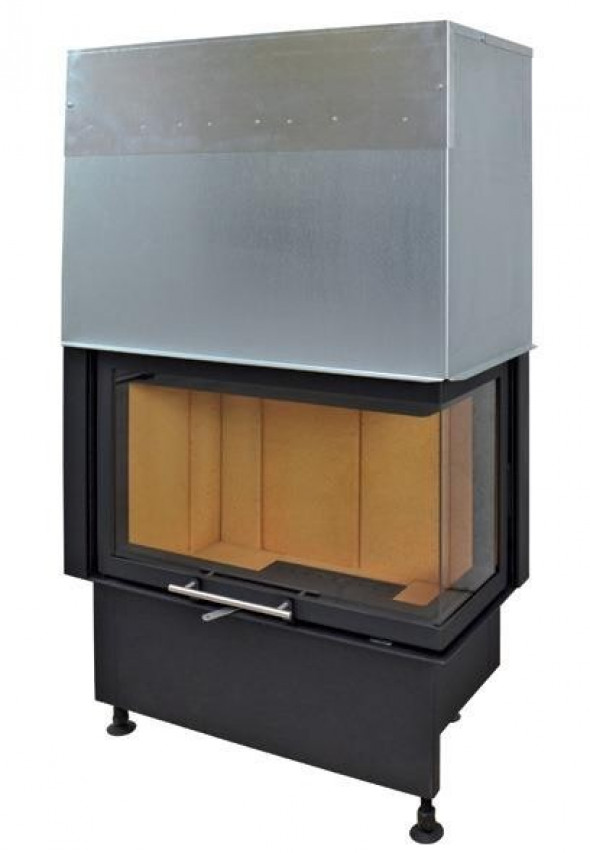 Wkład kominkowy Kobok Corner VD 780/510 BS/380 prawa