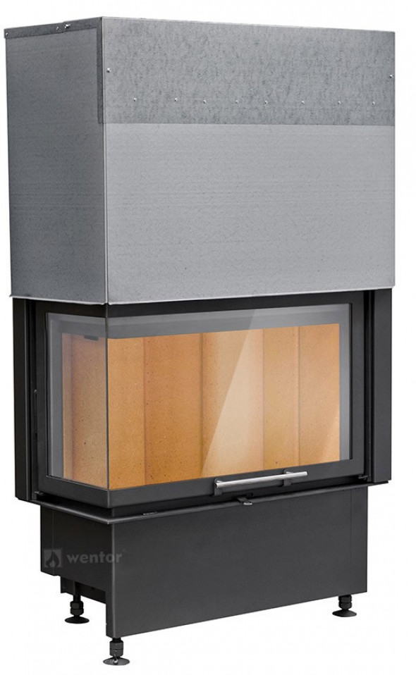 Wkład kominkowy Kobok Corner VD 830/510 BS/380 lewa