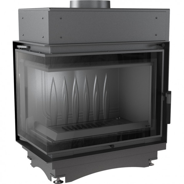 Wkład kominkowy Kratki MAJA 8 lewy BS deco