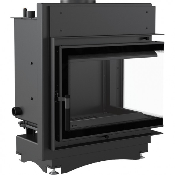 Wkład kominkowy Kratki MAJA PW 12 prawy BS DECO