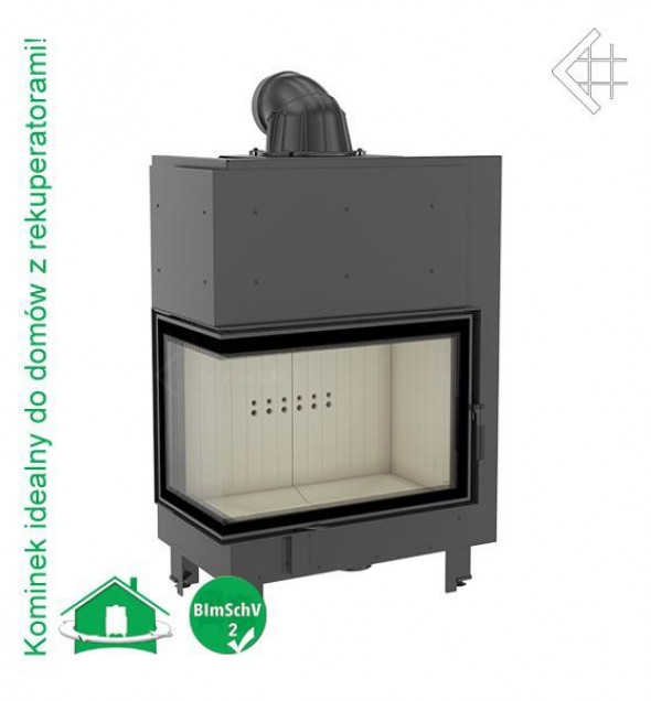 Wkład kominkowy Kratki MBA 17 lewy BS