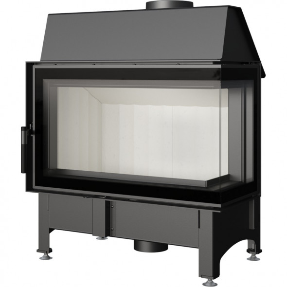 Wkład kominkowy Kratki ZIBI 12 prawy BS Deco