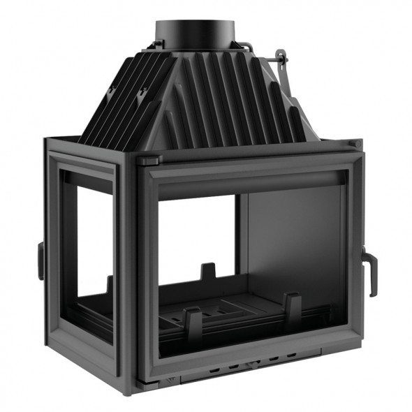 Wkład kominkowy Kratki ZUZIA 16 lewy tunel