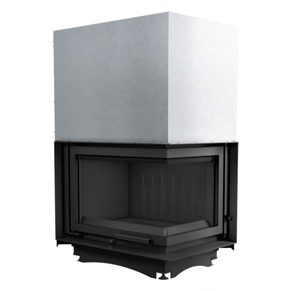 Wkład kominkowy Kratki ZUZIA 16 prawy BS gilotyna