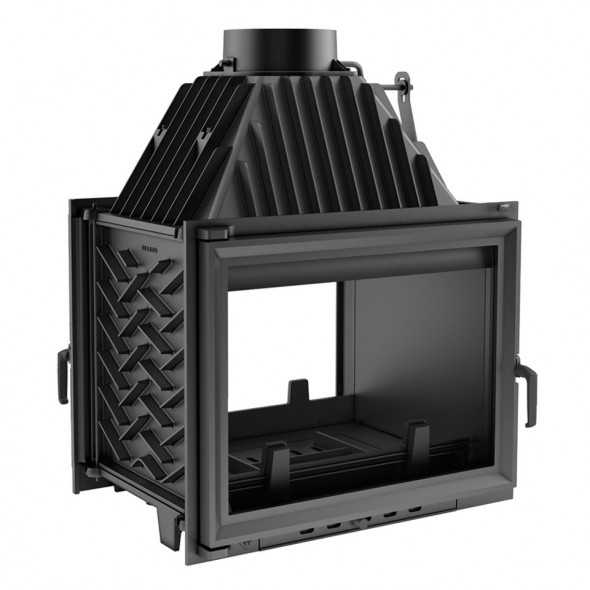 Wkład kominkowy Kratki ZUZIA 16 tunel