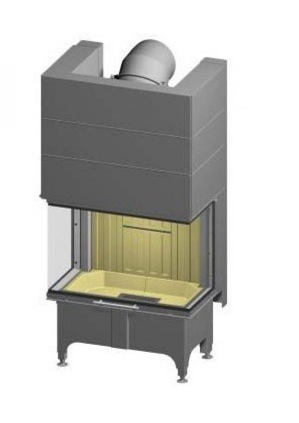 Wkład kominkowy Spartherm Arte 3RL-80h-4S Linear