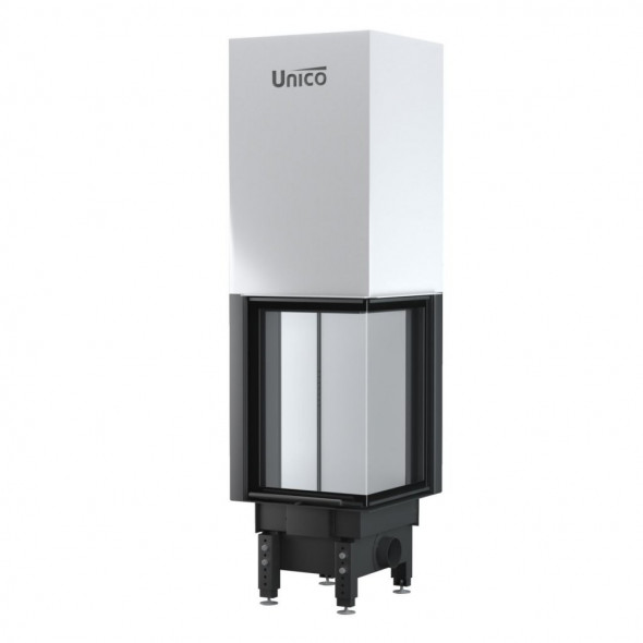 Wkład kominkowy Unico Dragon 8B prawy XXL Lift Raster