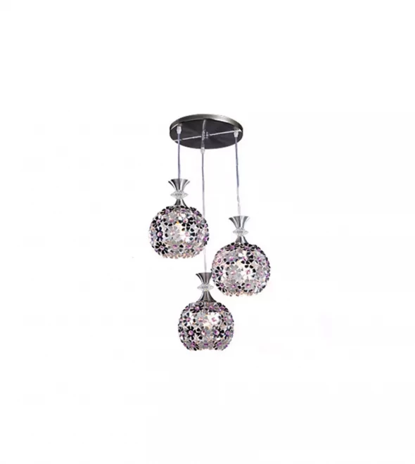 Nowoczesna lampa wisząca bloom żyrandol kryształki