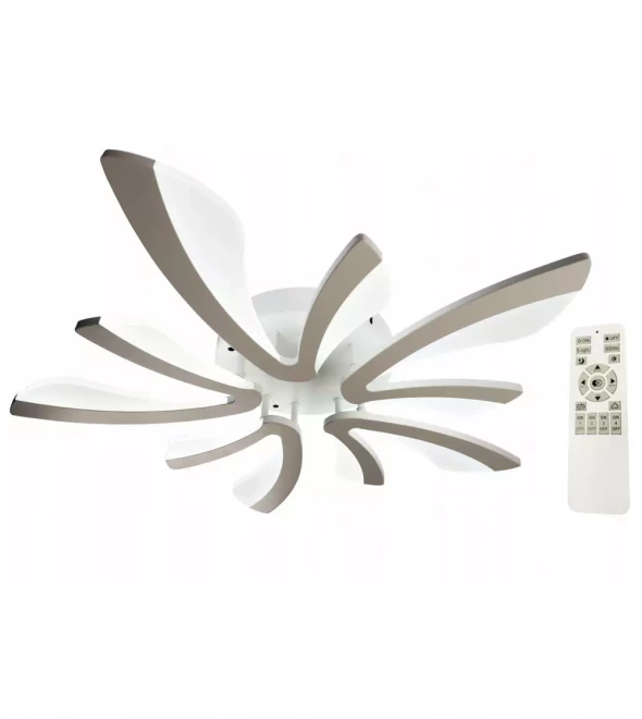 V-star v lampa sufitowa nowoczesny żyrandol 70 cm z pilotem 35w