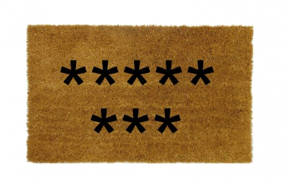 Duża Wycieraczka pod drzwi Osiem Gwiazdek 90x60 cm