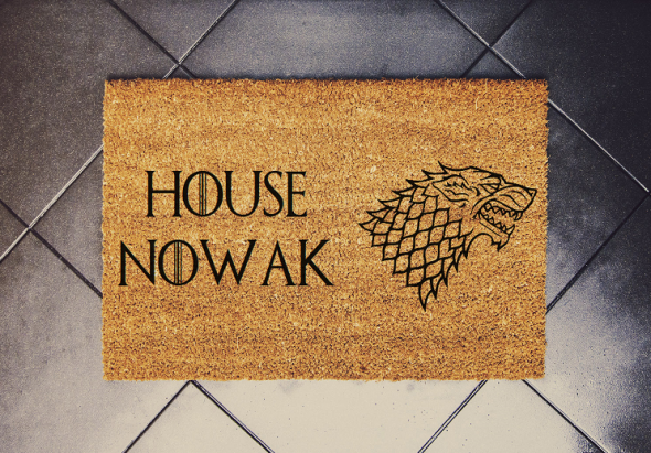 Personalizowana wycieraczka z logo model STARK