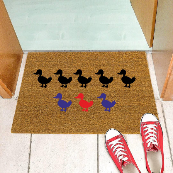 Wycieraczka kokosowa 8 kaczek antyPIS