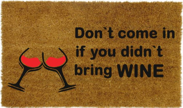 Wycieraczka kokosowa BRING WINE