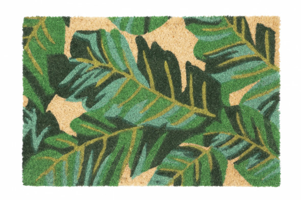 Wycieraczka kokosowa liscie