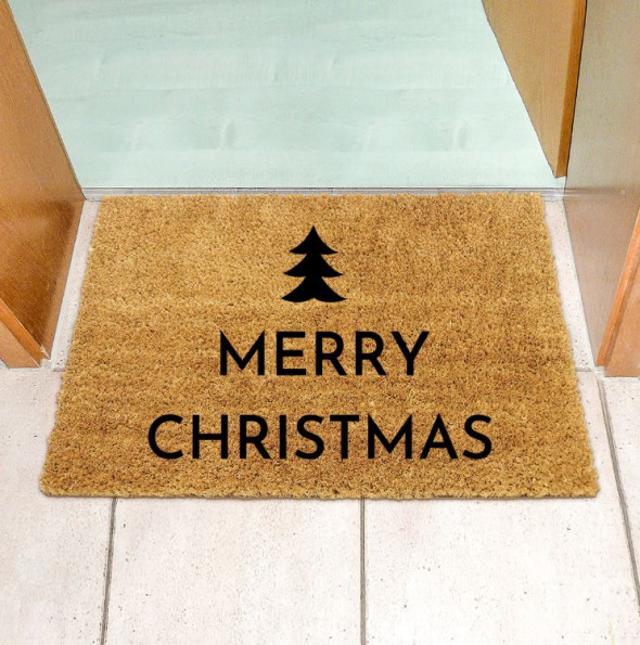 Wycieraczka kokosowa "Merry Christmas"