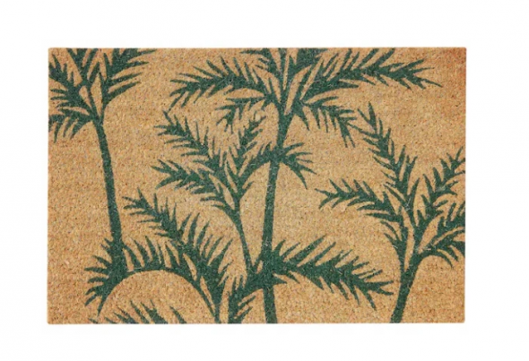 Wycieraczka z logo zielone Palmy