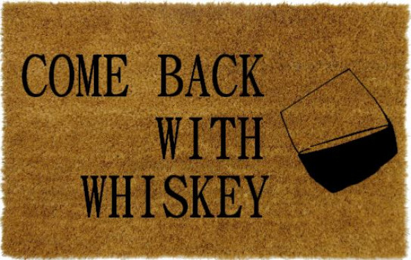 Wycieraczka z Whisky