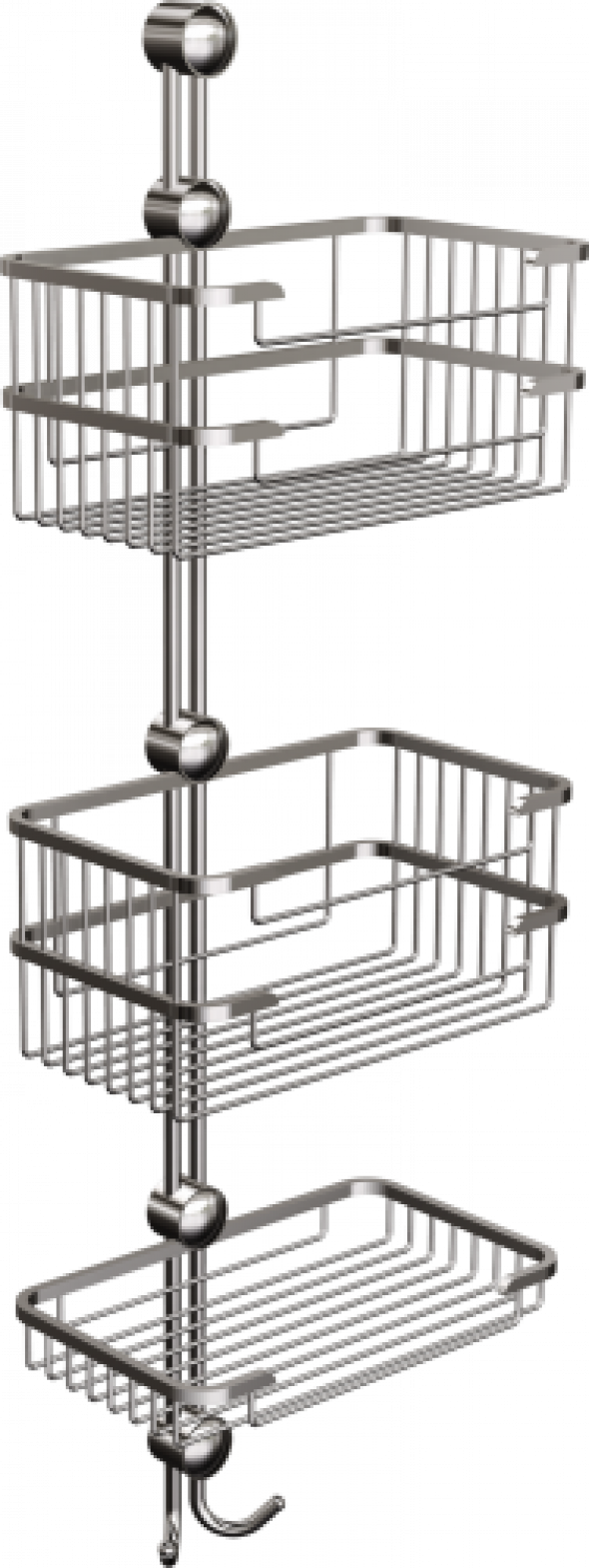 ANDEX Classic - Kosz potrójny 072/CC (Chrom)