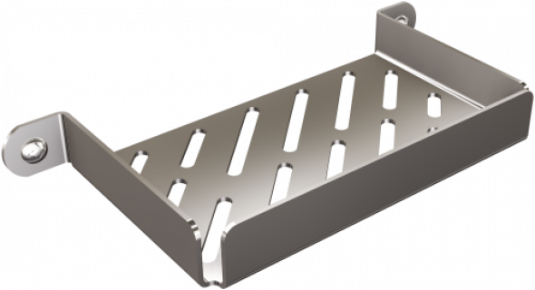 ANDEX Mydelniczka ażurowa mała TECHNIC stal nierdzewna polerowana 307/SG (Stal polerowana)