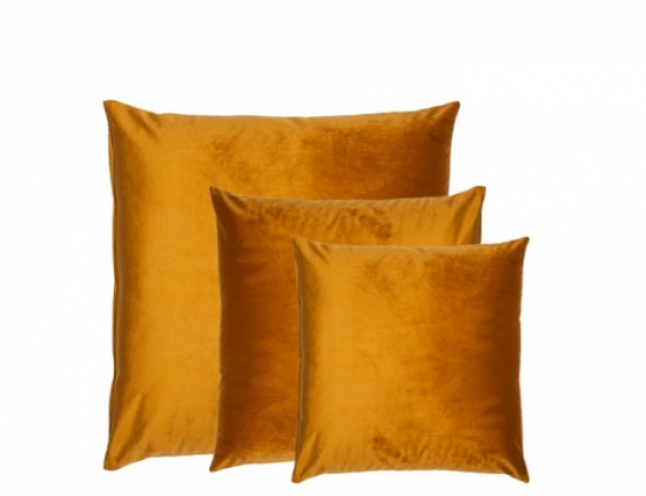 Cudowna aksamitna poduszka GOLD POMME TERRE SET Miodowa