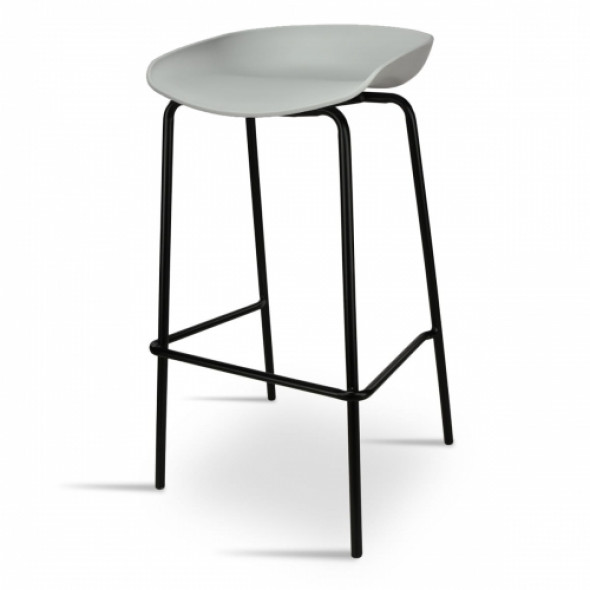 Designerski hoker MONTANA 2 - kolor jasnoszary