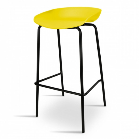 Designerski hoker MONTANA 2 - kolor kanarkowy