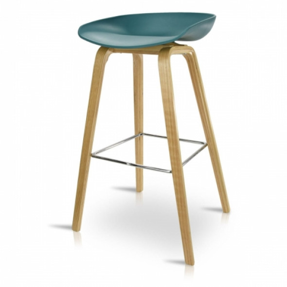 Designerski hoker MONTANA - kolor niebieski