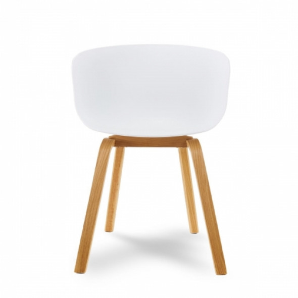 Designerskie krzesło CHICAGO/A - kolor biały