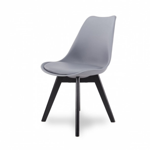 Designerskie krzesło, EKO SKORA, FAVORITO PEPE/2 - kolor biały