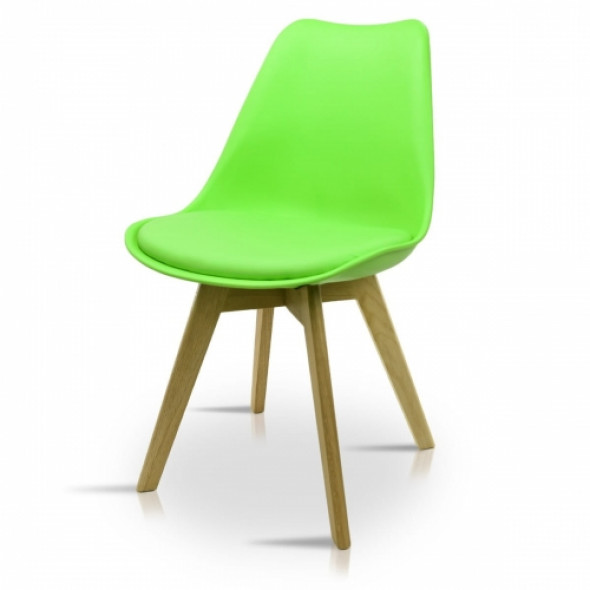 Designerskie krzesło FAVORITO PEPE - kolor zielony