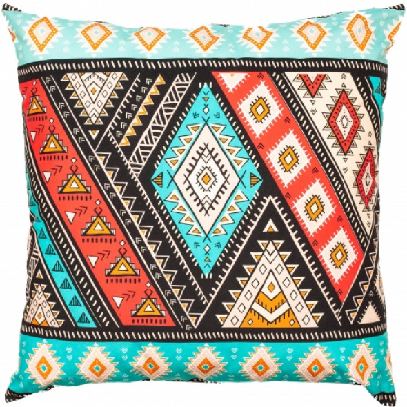 Kolorowa aksamitna poduszka AVIOR