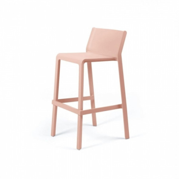 Krzesło hoker Nardi TRILL STOOL - kolor rosa bouquet/różowy
