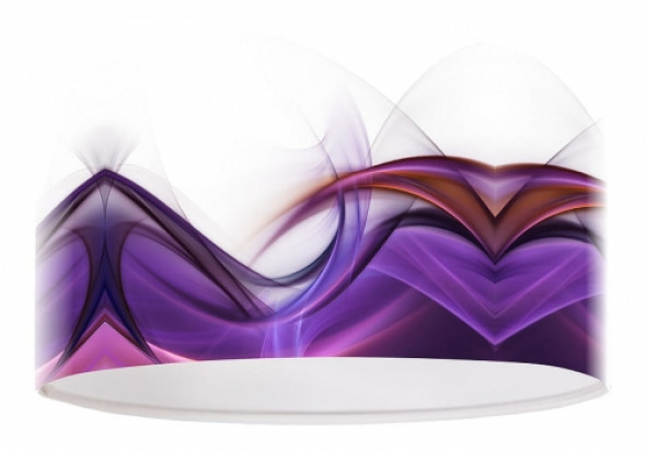 Ladna lampa wisząca Magia fioletu-044-60cm