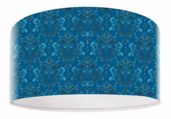 Ladna lampa wisząca Niebieski deseń-180-40cm