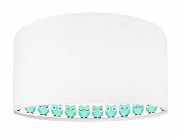 Lampa dla dziecka wisząca Wielkookie sówki 030-268