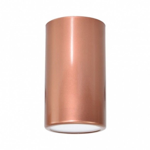 Lampa Downlight Tuba rosegold E27 17cm BL-143
