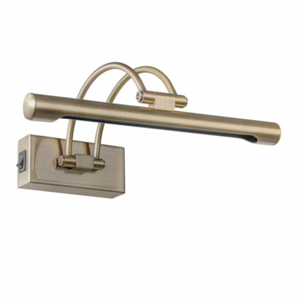 Lampa nad lustro i obraz High kolor - Brąz antyczny