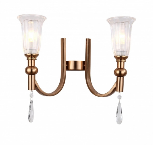 lampa ścienna kinkiet kryształowy rionella w2