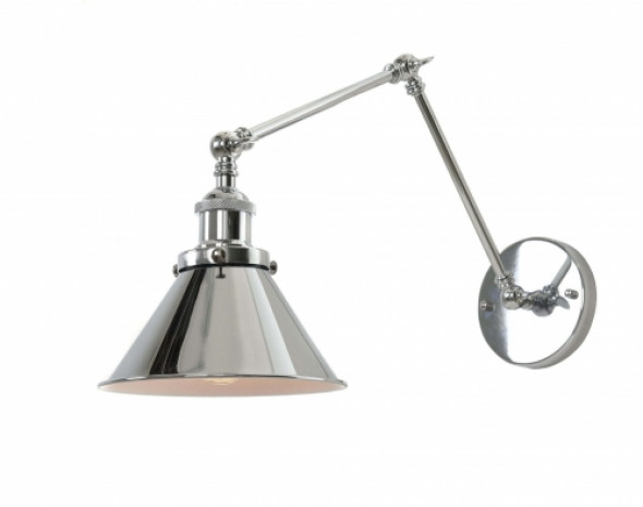 lampa ścienna kinkiet loftowy chromowany gubi w2