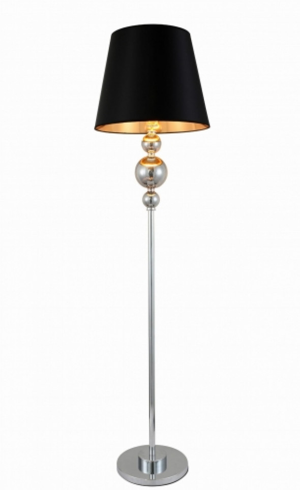 lampa stojąca podłogowa czarna muraneo