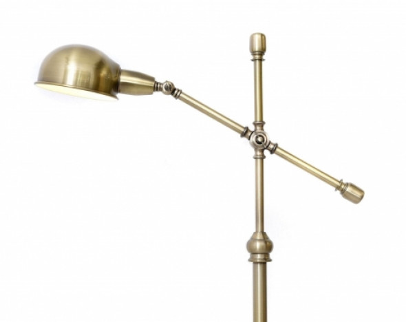 lampa stojąca podłogowa mosiężna candino