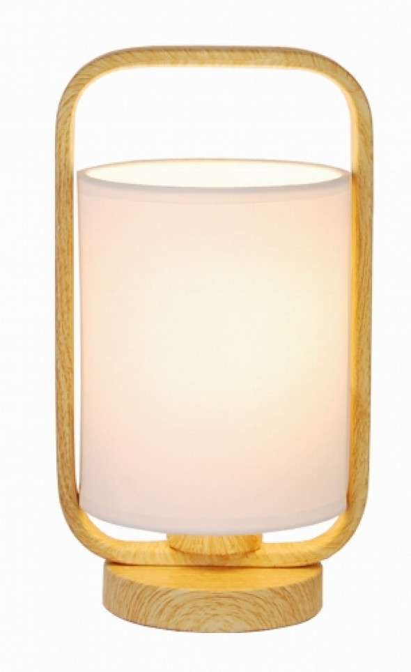 Lampa Stołowa Isumi 260Mm 1 Jasne Drewno 26X14,5X14,5