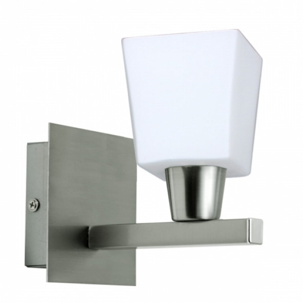 Maxim Lampa Kinkiet 1X40W E14 Nikiel Mat