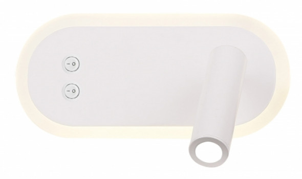 Miracle Lampa Kinkiet 6W+3W Led Biały